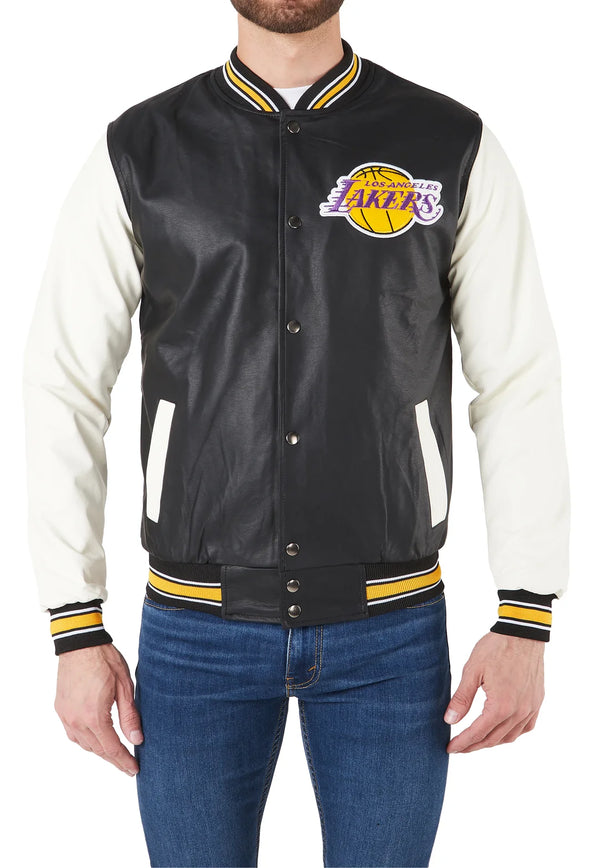Chaqueta Beisbolera LAKERS